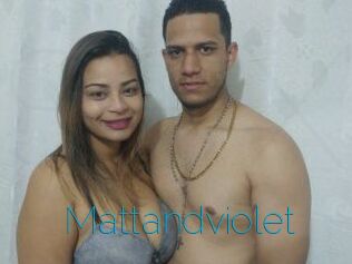 Mattandviolet