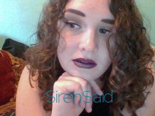 SirenSaid
